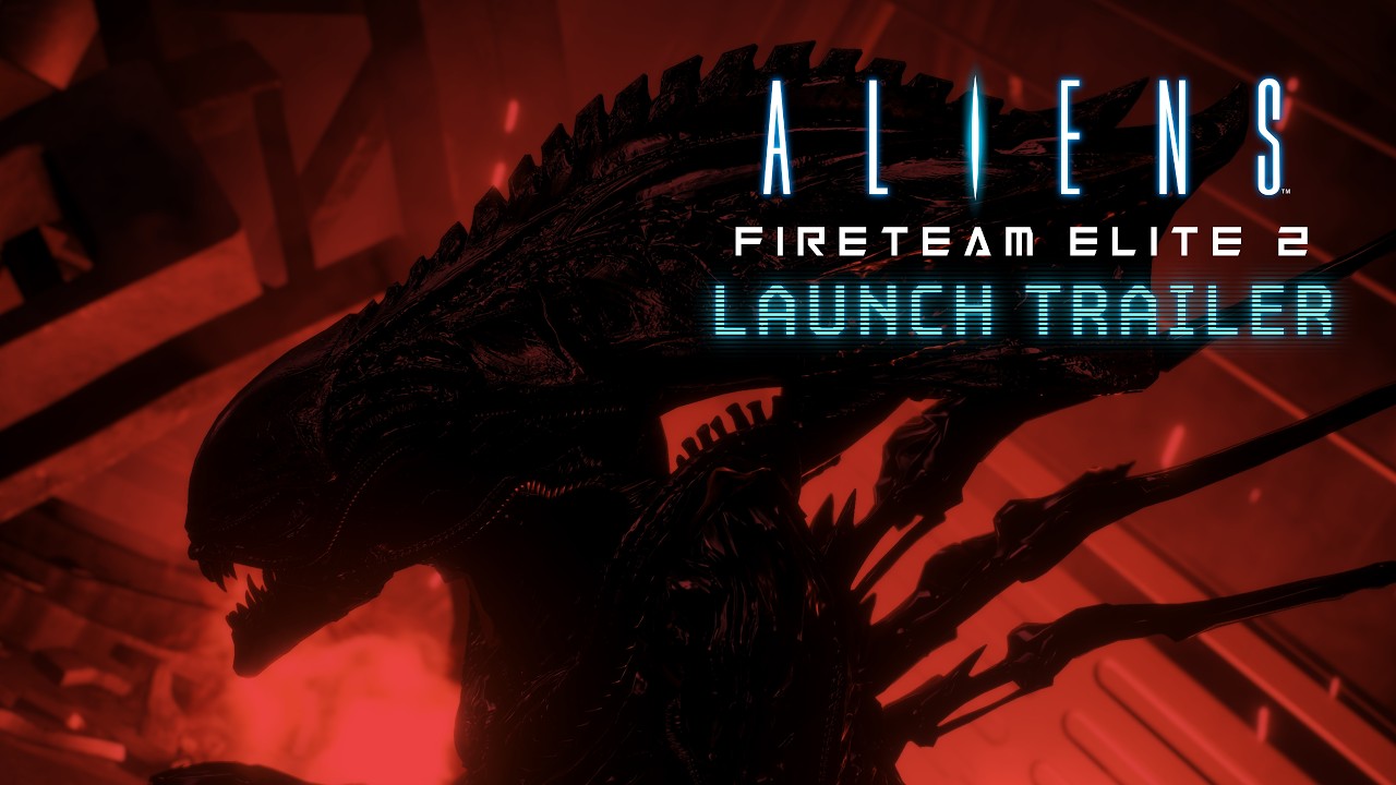 Red Aliens Fireteam Elite 2 key art from the launch trailer